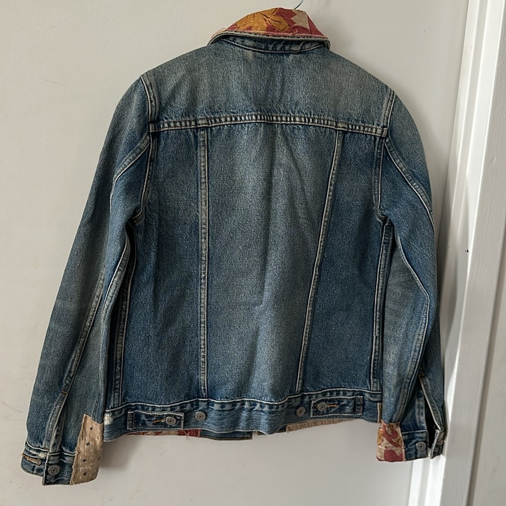 Levi’s Patchwork Denim Jacket Jean - image 4